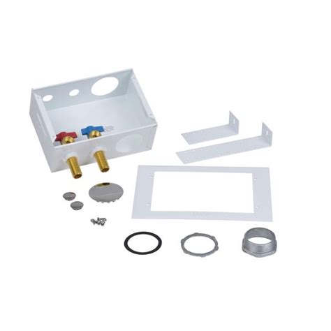 oatey metal washer box 38993|drain outlet box.